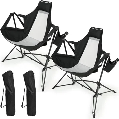 Wow Pioneer Folding Hammock Camping Recliner Lounge Chair