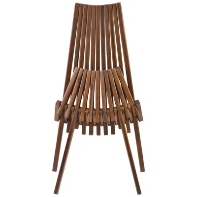Wow Pioneer Folding Wood Chair - Portable Seating Solution