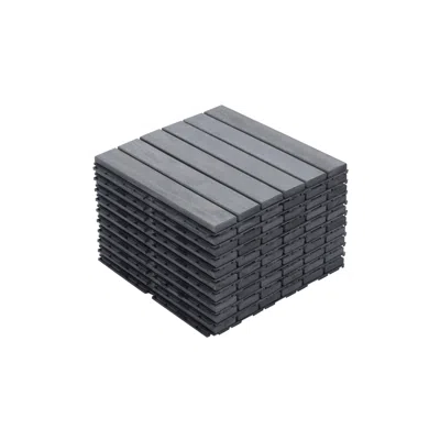 Wow Pioneer Interlocking Acacia Hardwood Deck Tiles