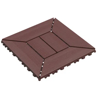 Wow Pioneer Interlocking Deck Floor Tiles For Outdoor Spaces