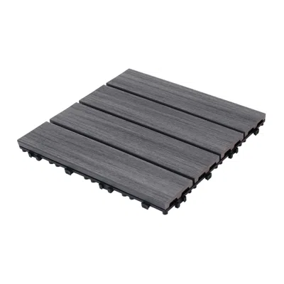 Wow Pioneer Interlocking Patio Deck Tiles Diy Flooring Set