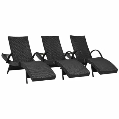 Wow Pioneer Outdoor Chaise Lounge Chairs Set Of 2 Premium Patio Loungers