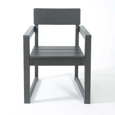 Wow Pioneer Outdoor Dining Armchairs All-weather Patio Chairs For Backyard And Garden