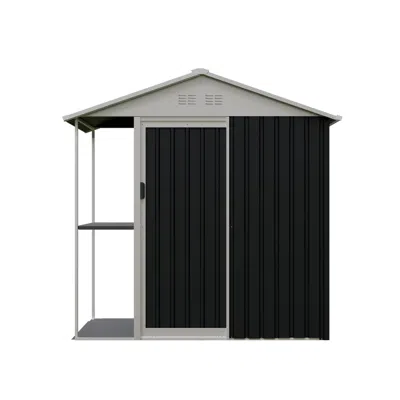 Wow Pioneer Outdoor Storage Shed For Backyard Lawn Patio Use
