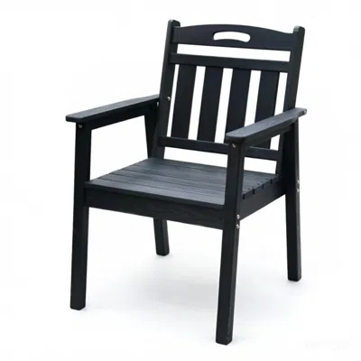 Wow Pioneer Outdoor Terrace Dining Chair Set For Garden Backyard And Deck Spaces