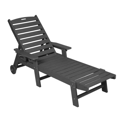 Wow Pioneer Oversized Outdoor Lounge Chair For Patio Pool And Deck Spaces