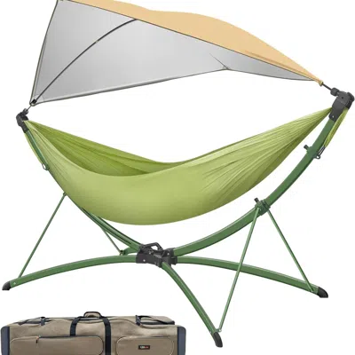 Wow Pioneer Portable Hammock With Stand For Outdoor Daily Use
