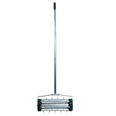 Wow Pioneer Push Tine Spike Soil Lawn Aerator Tool In Silver
