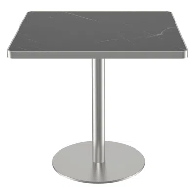Wow Pioneer Square Modern Dining Table 31.5 Inch Bistro Tulip Table For Indoor Use