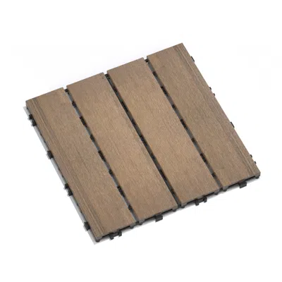 Wow Pioneer Wpc Interlocking Patio Deck Tiles Pack