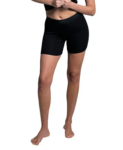 Woxer Baller Pima Cotton Rib Boxer Briefs In Black