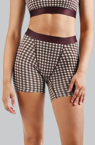 Woxer Baller Ultra-soft 5-inch Boxer Briefs In Burgundy