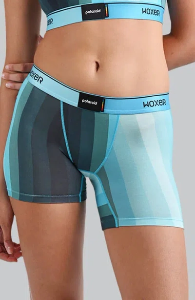 Woxer Baller Ultra-soft 5-inch Boxer Briefs In Green
