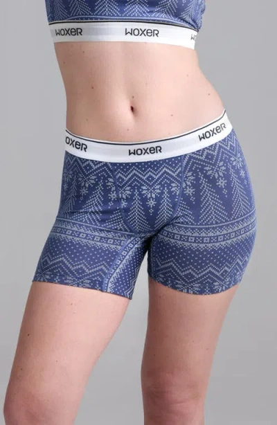 Woxer Baller Ultra-soft 5-inch Boxer Briefs In Multi