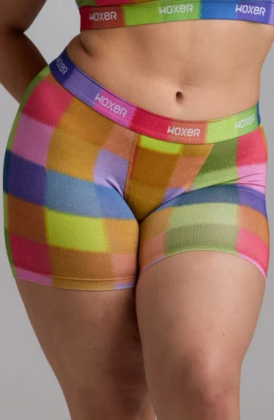 Woxer Baller Ultra-soft 5-inch Boxer Briefs In Multi