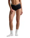 Woxer Bold Ultrasoft Boyshorts In Black