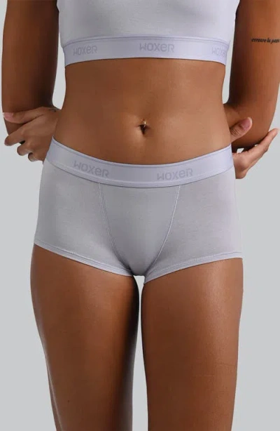 Woxer Bold Ultrasoft Boyshorts In Blue