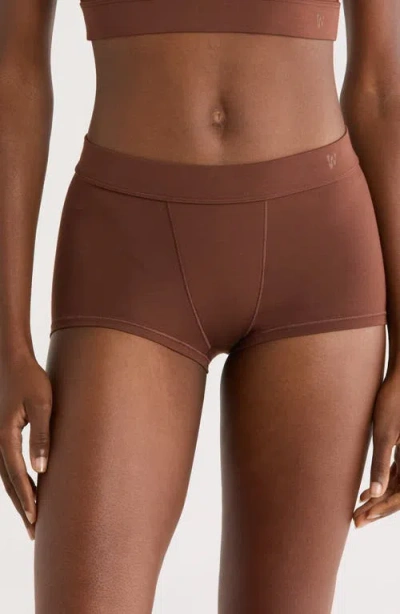Woxer Boyshorts In Brown
