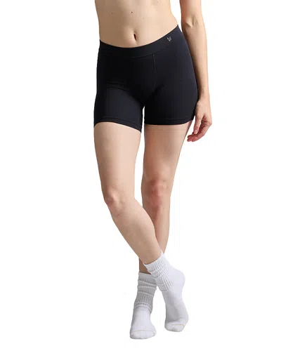 Woxer Silky Modal 5-inch Baller Boxer Briefs In Black