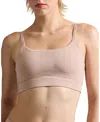 Woxer Silky Modal Adjustable Bralette In Pink