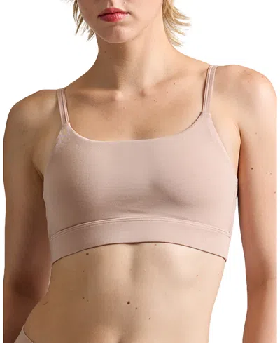 Woxer Silky Modal Adjustable Bralette In Pink