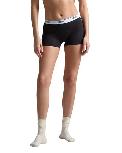 Woxer Star Ultra-soft 3 Boxer Briefs In Black