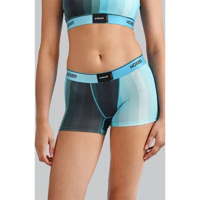 Woxer Star Ultra-soft 3-inch Boxer Briefs In Blue