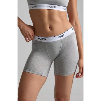 Woxer Ultrasoft Boxer Briefs In Gray