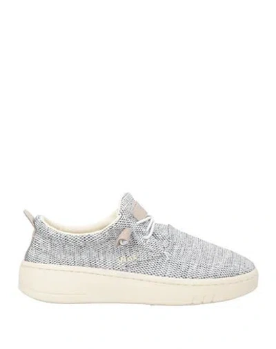 Woz? Woman Sneakers Grey Size 8 Textile Fibers