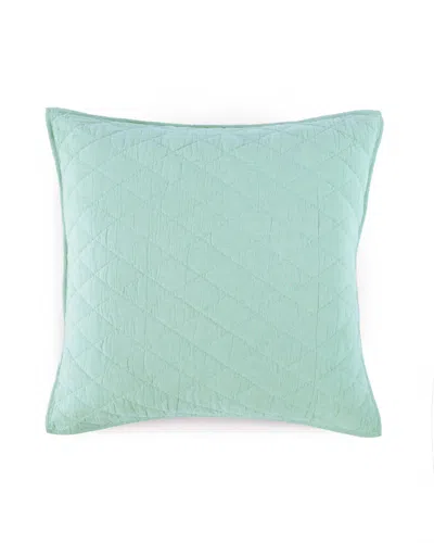 Wph Cedar Island Euro Sham In Sage