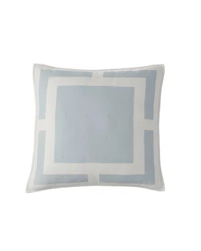 Wph Southern Tide Savannah Euro Sham In Ivory/blue