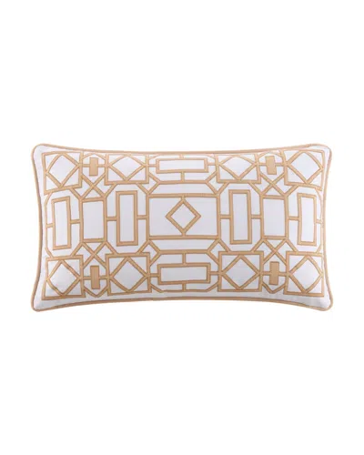 Wph Southern Tide Trellis Square Linen Decorative Pillow