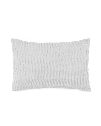 Wph Waves Small Decorative Pillow In White
