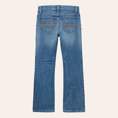 Wrangler 20x Boys' No. 42 Vintage Medium Wash Bootcut Jeans (18)