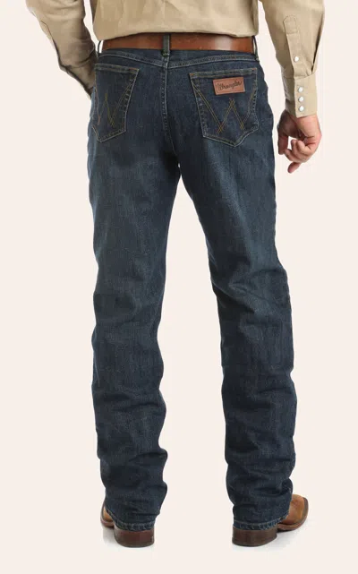 Wrangler 20x Men's Competition Dark Wash Relaxed Jeans In Blue
