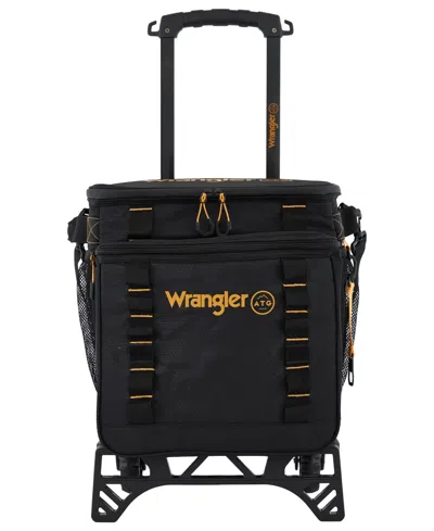 Wrangler 38 L Collapsible Cooler In Black