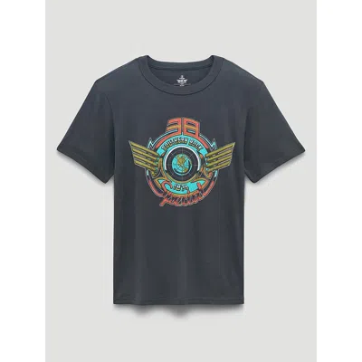 Wrangler 38 Special Southern Rock Graphic T-shirt In Asphalt In Gray