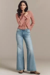 Wrangler 70s High-rise Flare Jeans In Blue
