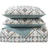 Wrangler Annie Twin Reversible Quilt Set In Blue