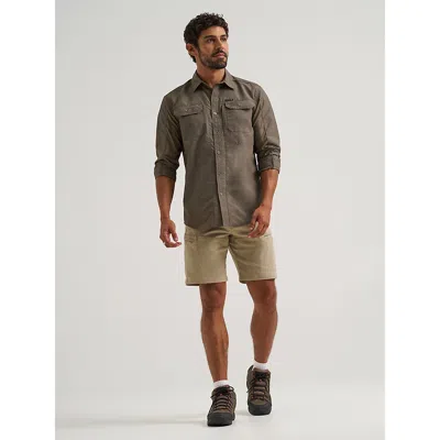 Wrangler Atg™ Men's Harbor Short In Aluminum In Gray
