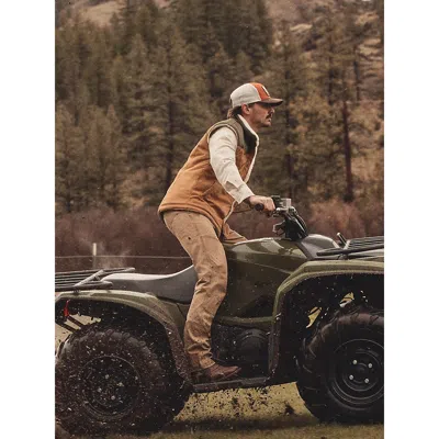 Wrangler Atg™ Men's Jackson Utility Pant In Elmwood In Brown