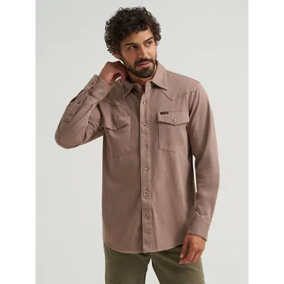 Wrangler Atg™ Men's Salida Shirt In Pine Bark In Brown
