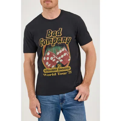 Wrangler Bad Company Graphic T-shirt In Black
