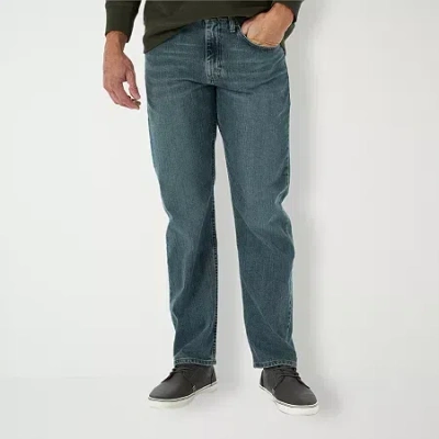 Wrangler Big And Tall Mens Stretch Fabric Relaxed Fit Jean In Blue