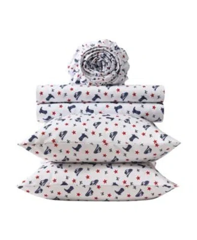 Wrangler Boots N Hats Bow Stars Microfiber Sheet Set