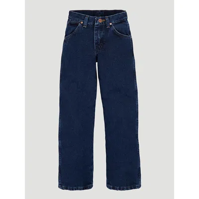 Wrangler Kids' Boy's ® Cowboy Cut® Original Fit Jean (4-7) In Dark Indigo In Blue