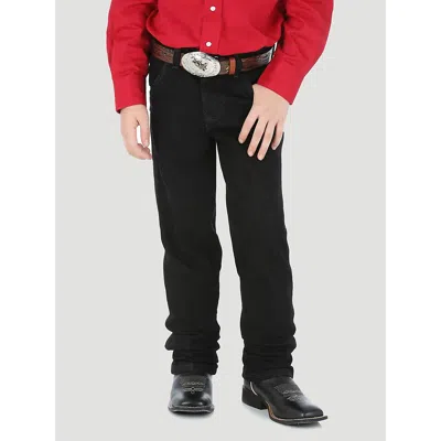 Wrangler Kids' Boy's ® Cowboy Cut® Original Fit Jean (4-7) In Overdyed Black
