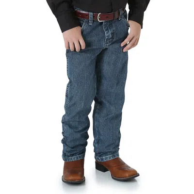 Wrangler Kids' Boy's ® Cowboy Cut® Original Fit Jean (4-7) In Subtle Worn In Blue