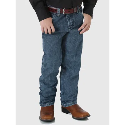 Wrangler Kids' Boy's ® Cowboy Cut® Original Fit Jean (8-20) In Subtle Worn In Blue