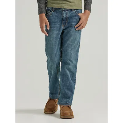 Wrangler Kids' Boy's ® Five Star Classic Stretch Bootcut Jean (4-7) In Wasteland In Blue